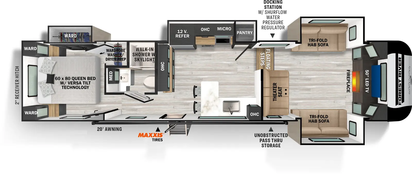 Impression 320FL Floorplan